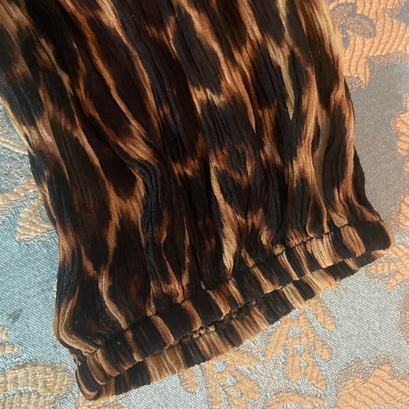 ALC leopard print silk dress - Picture 5 of 5